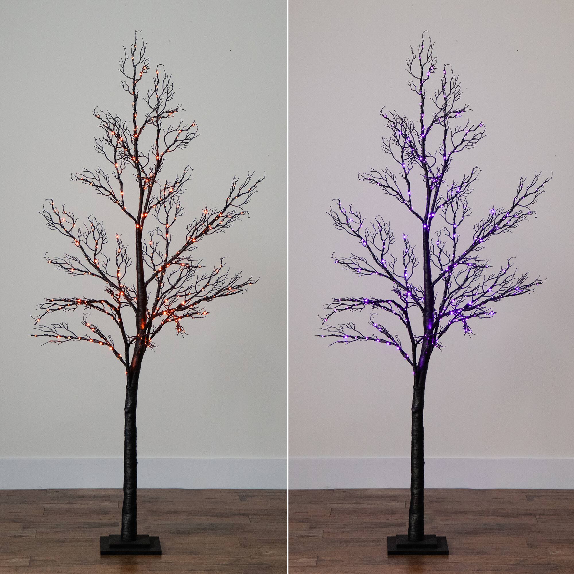 6ft. Pre-Lit Artificial Minimalist Twig Tree